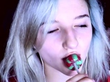 Aftyn Rose ASMR – Lollipop Licking and Sucking