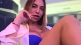 Blonde MILF with Big Boobs Playing Cam Free Porn