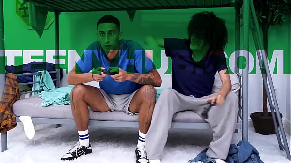 Lucy’s Perfect Boobs Bounce as She Fucks Teammate by Sleeping Team!