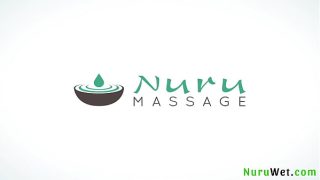 Petite blonde teen girl prepare her client for a nuru massage and crave his huge hard cock – Katie Kush, Victor Ray